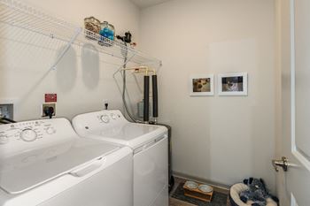 Washer and dryer included